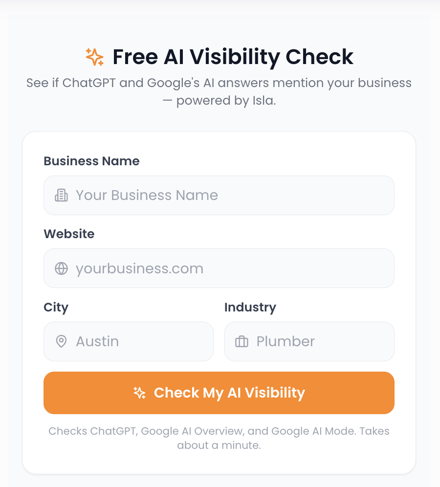 what is an AI visibility checker